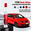 Stylo de réparation de peinture de voiture Pour SEAT Altea 2004-2015 Accessoires de réparation de rayures de peinture Bleu Rouge Argent Blanc Noir Gris Beige