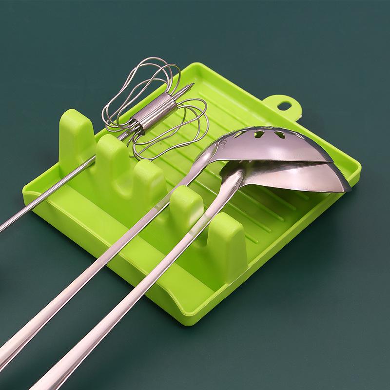 Porte-cuillères de cuisine Accessoires de cuisine Support de fourchette Spatule Fournitures de cuisine Organisateur de rangement Ustensiles pour la commodité de la cuisine