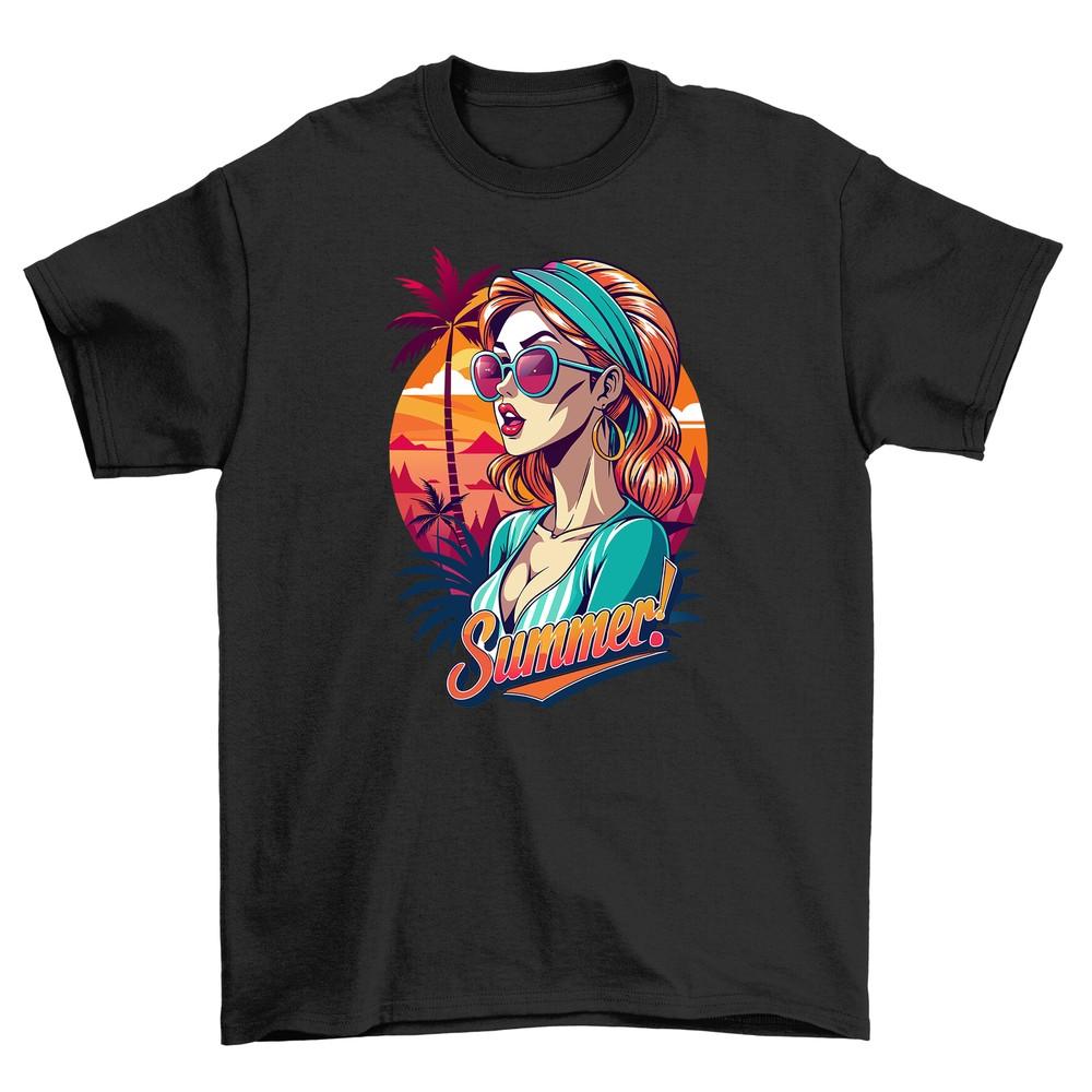 Summer Feel 39: Sunglasses and Sunhats! Funny T-shirt, Unisex Design. Get Your S
