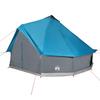 Tipi Family Tent for 10 Persons Blue Waterproof