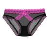 CINOON Perizoma Sexy Trasparente da Donna Basso con Bordi in Pizzo Fiocco Mutandine Ultra-Sottili Traspiranti Dolci & Seducenti Biancheria Intima Quotidiana