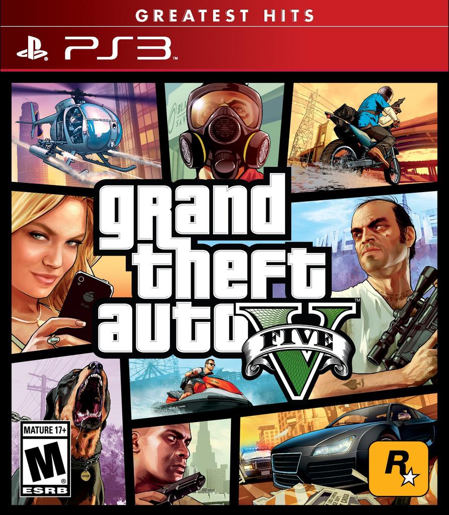Grand Theft Auto V North PS3 (Import Version America) -