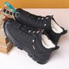 Fleece Cotton Shoes Men's Shoes Dad Shoes Winter Dad Shoes Thickened Fleece High-top Shoes Snow Boots