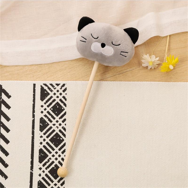 Cute Cartoon Animal Fruit Plush Toy Massage Stick Beat Back Stick Hammer Small Hammer Doll For Holiday Gift 10*32CM
