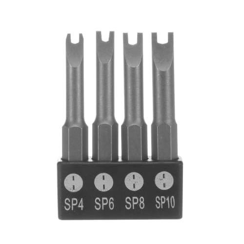 uxcell Magnetic U4 U5 U6 U7 U8 Tip U-Shaped Batch Head Spanner Screwdriver Bit Tool 5pcs