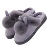 1 Pair Smellless Indoor Slippers Coldproof Fashion Cartoon Rabbit House Female Slippers