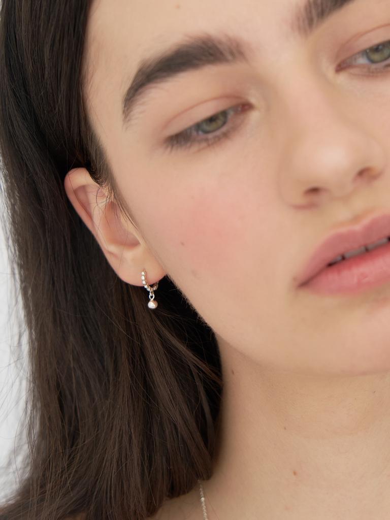 Still Instant Sea Bubble One-Touch Earring