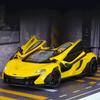 1/24 Simulation McLaren P1 Alloy Model Car Doors and Hood Can Be Opened Has Sound and Lighting Functions Rich In Details