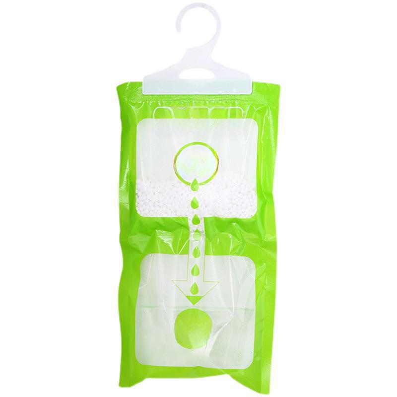 Hanging Moisture Absorption Bag for Home and Dorm - Dehumidifying, Mildew-Proof Wardrobe Solution