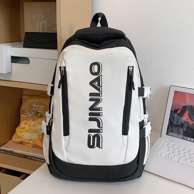 Girls with High Value Color-blocking Backpacks for Middle School Students Junior High School Students Primary School Students Backpacks