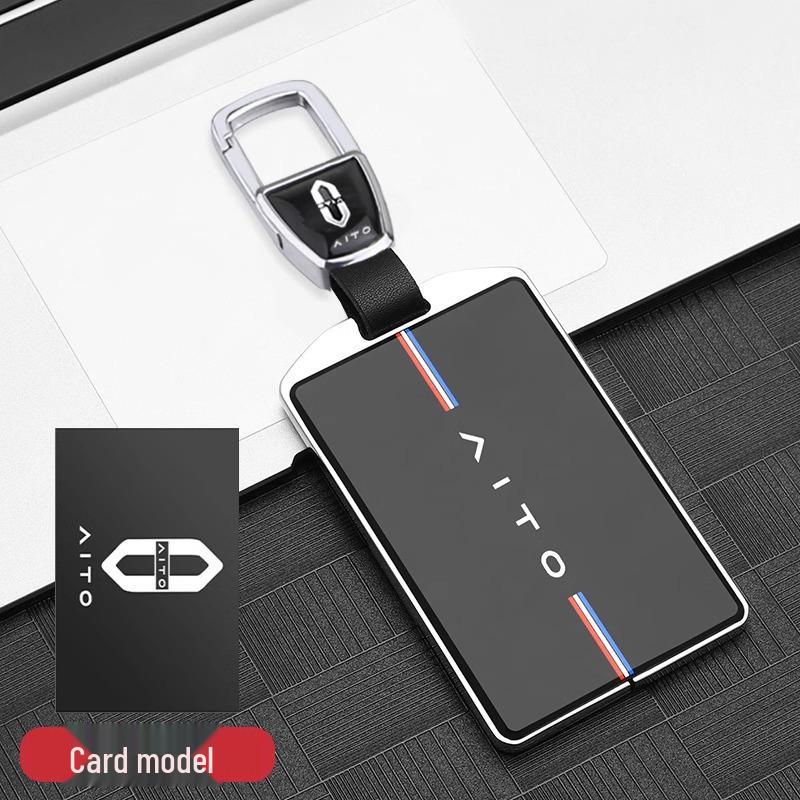 AITO M9/M8 Key Case: Compatible with New Huawei AITO M8 Extended-Range Electric Ultra, Special Metal Shell.