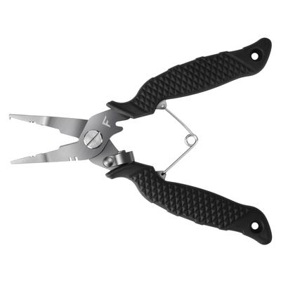 FLISSA Fishing Split Ring Hook Line Locking Rustproof Pliers, Pliers, Remover, Cutter, Mechanism, Multifunctional,