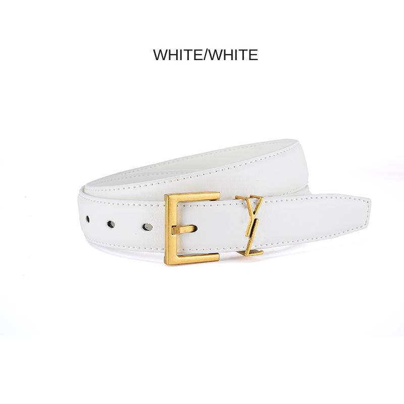New Women's Belt Genuine Leather Gold Needle Buckle Versatile Jeans Fashion Decoration Designer Women's Belt
