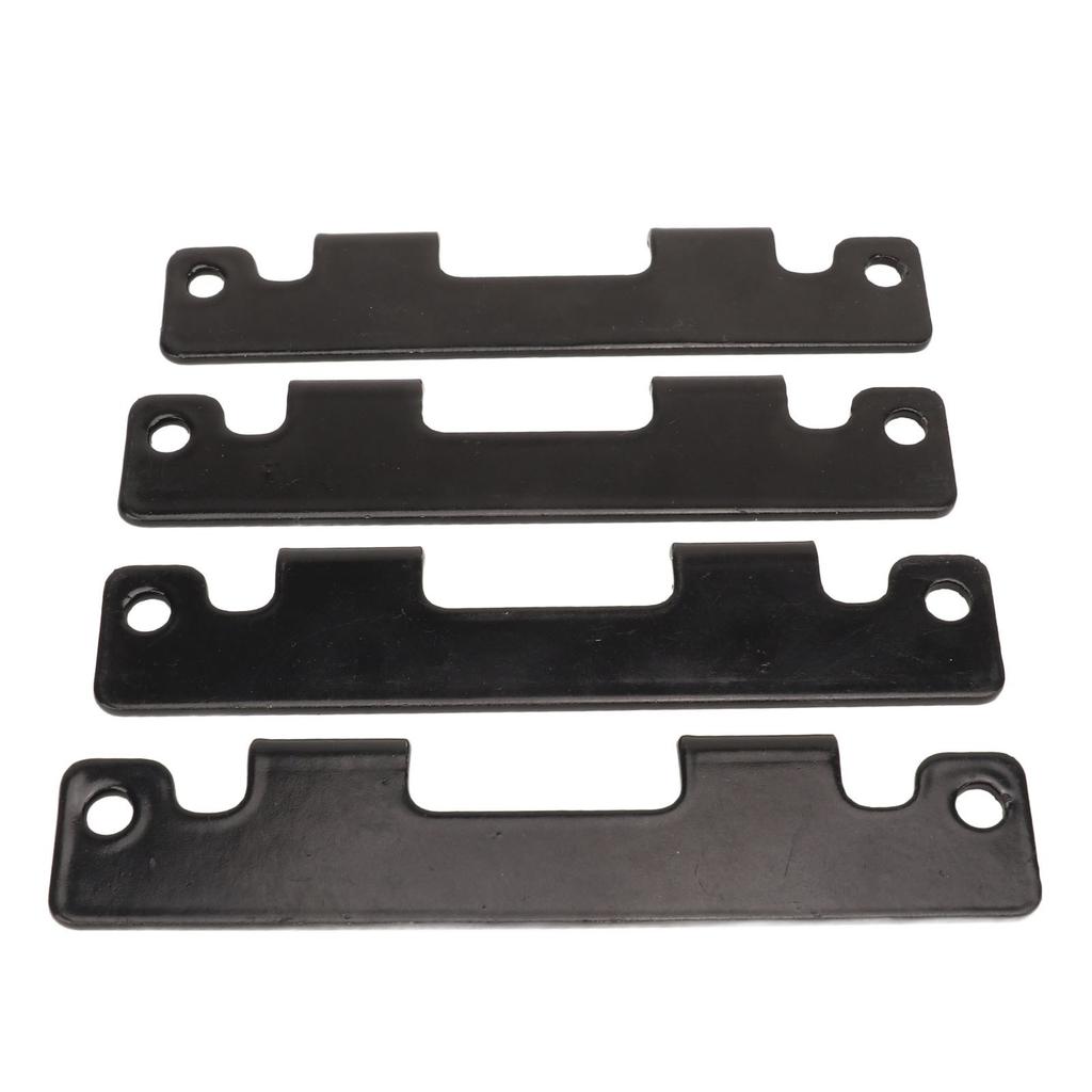 Tailgate Hinge Plates Sturdy Metal Tail Gate Hinge and Screws Set for Rhino 450 YXR450F 2006?2009