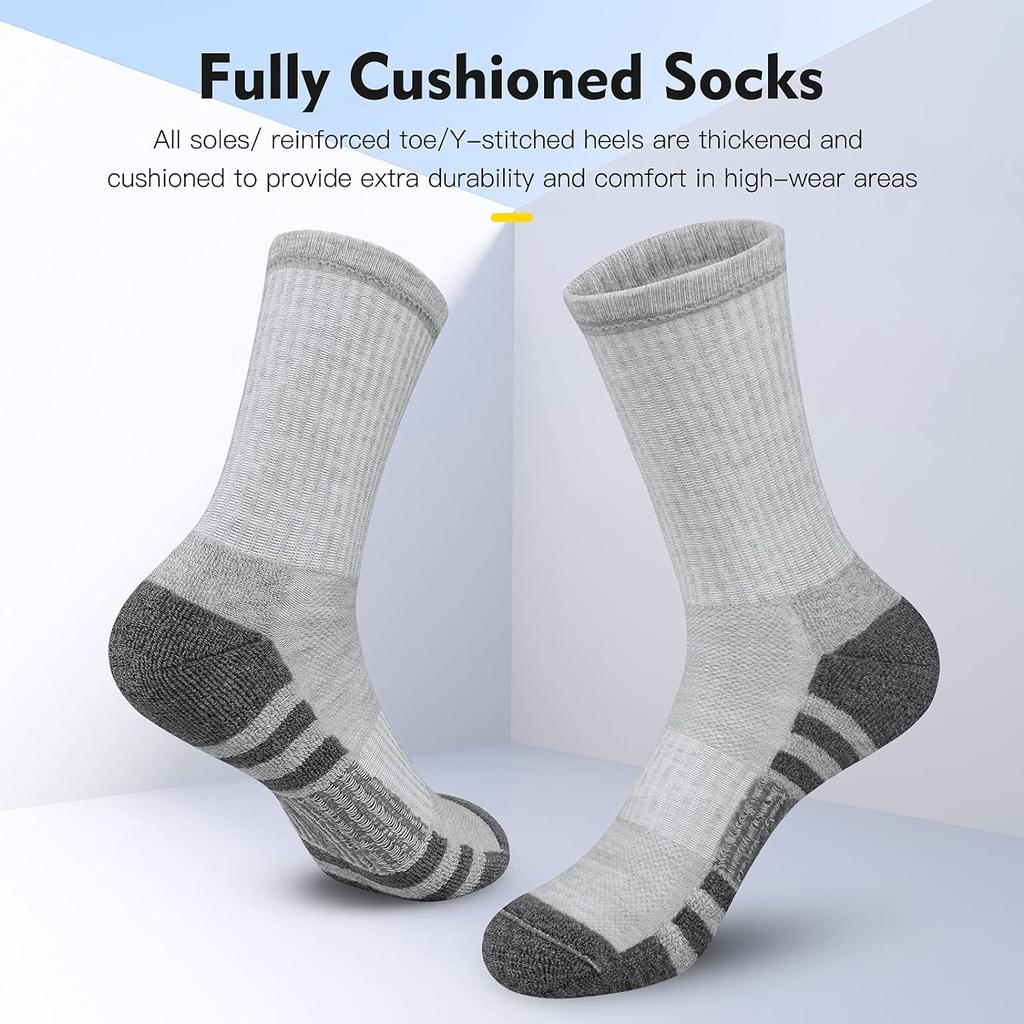8 PCS Sports Socks Cushioning Breathable Running Socks High-Performance and Durable Outdoor Sports Socks For Men and Women