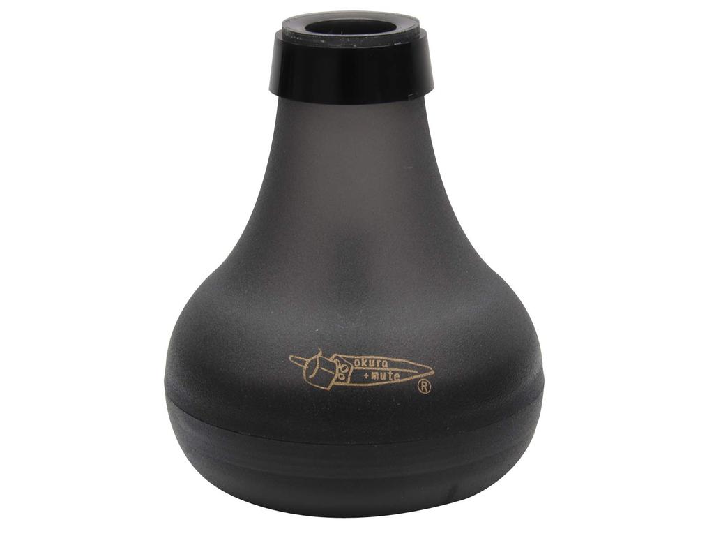 Trumpet Practice 20202001 OKURA+MUTE Mute, Black,