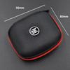 Borsa Porta Auricolari KZ Scatola Quadrata/Ovale per Cuffie Custodia per Auricolari da Viaggio Interno Esterno Accessori Con Cerniera