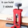 Cabinet Door Quick Leveling Device 2 in 1 Positioning Installation Jig Door Panel Mounting Rebounding Device Drilling Locator