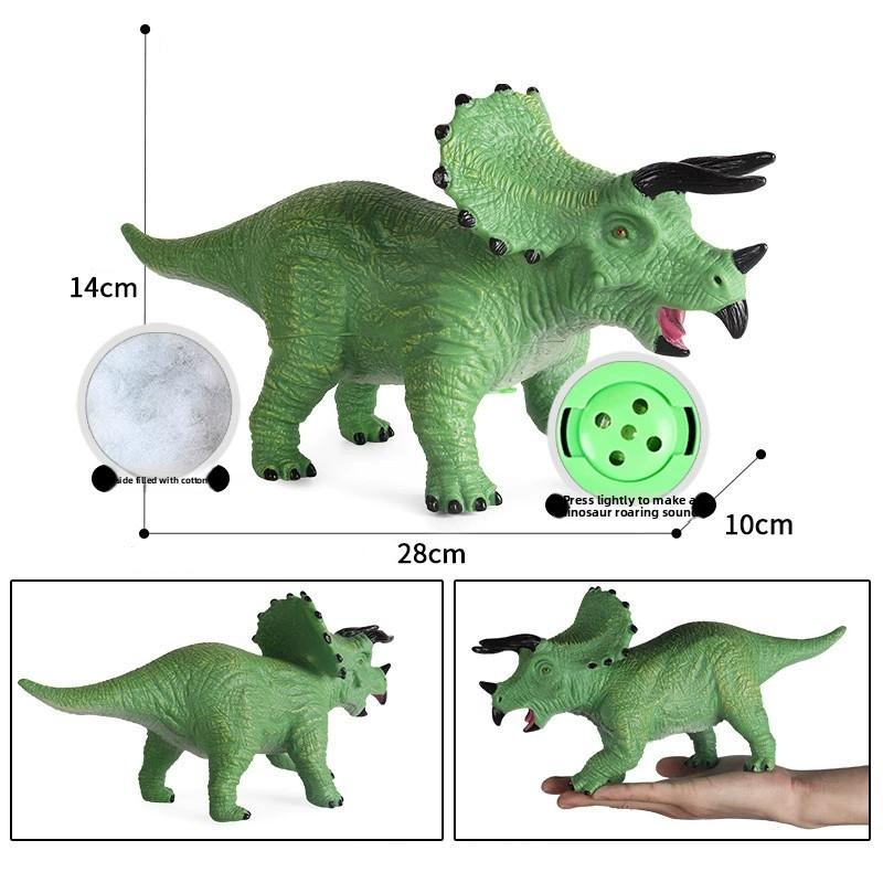 Silicone Dinosaur Soft Model For Kids Collectible Fun Educational Play Gift