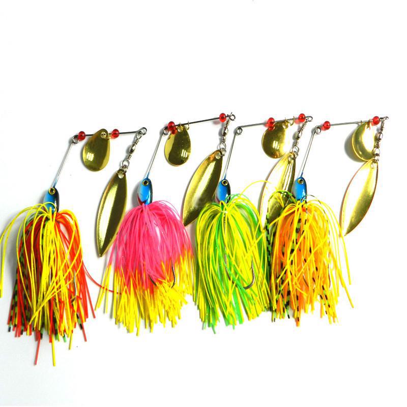 Buy 17g Spinner Fishing Lure Bait Spoon Swisher Buzzbait Bass Minnow