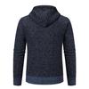Youth Men's Hooded Knit Cardigan – Casual, Versatile Autumn/Winter Sweater Coat