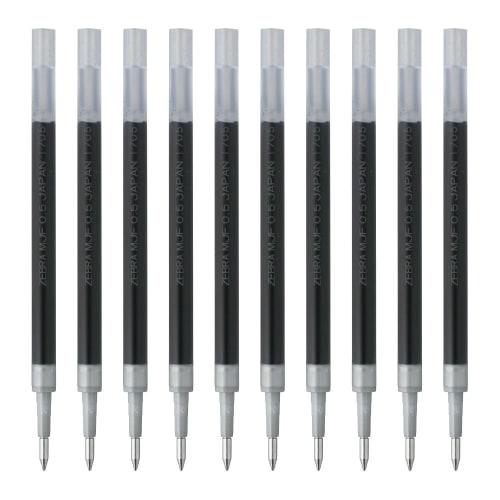 Zebra ballpoint pen refill Sarasa Markon MJF-0.5 lead black 10 pieces B-RMJF5-BK