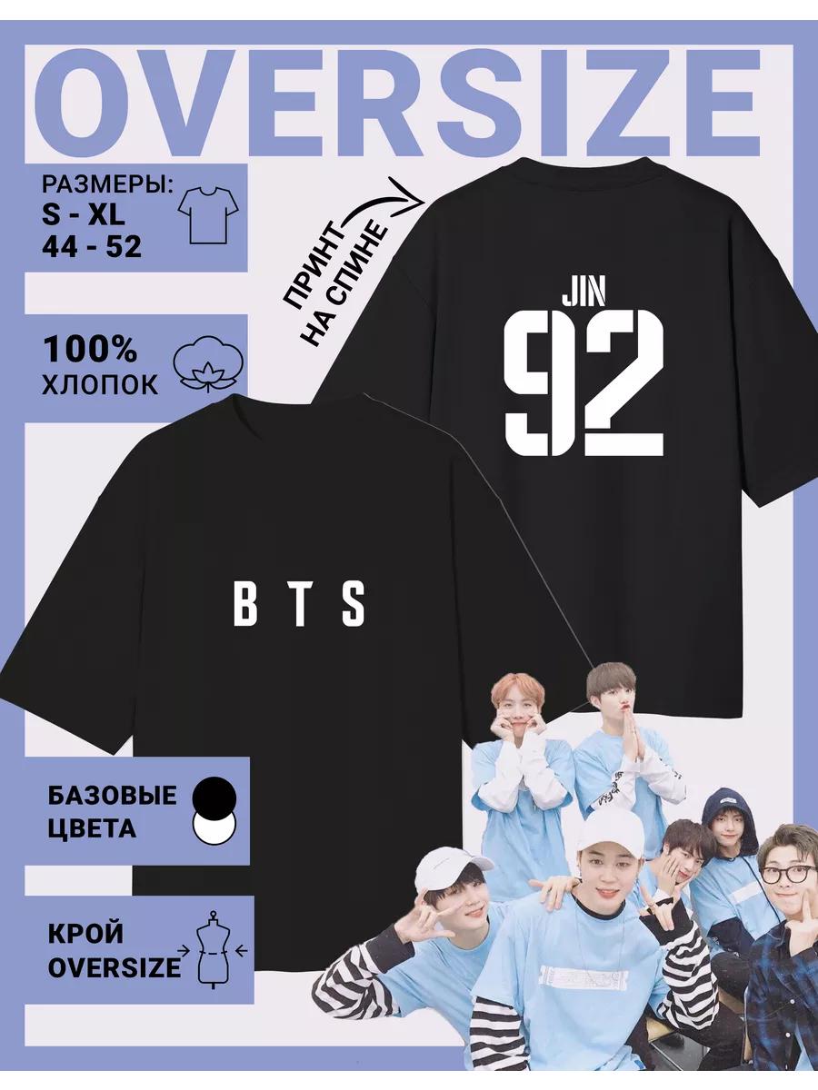 Oversized T-shirt with BTS print - BTS - Jin 92 XL