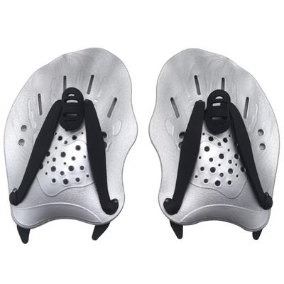 1 Pair Swim Paddles Hand With Adjustable Strap Multi-color Swimming Training Equipment For Women Men Children