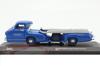 IXO scale Transporter racing Blaues Wunder 1/43 Mercedes-Benz car, 1955,