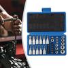 Bits Drive Tool Bits Socket Bits Attachments Brand New Hand Tools 34pcs/set High Quality Star Head Batch Socket
