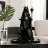 Goddess of The Underworld Statue Hecate Greek with Magical Hounds, Fantasy Theme Culture Gift for Collectors Resin Sculpture, Mythological Figurine