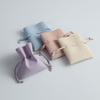 Compact Storage Jewelry Packaging Bag Drawstring Closure Organizer Bag  Wedding Favors