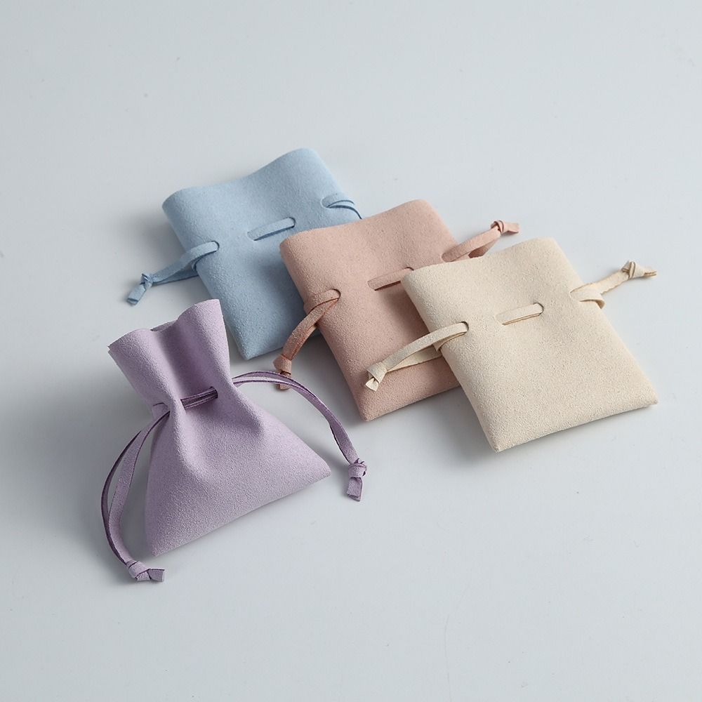 Compact Storage Jewelry Packaging Bag Drawstring Closure Organizer Bag  Wedding Favors