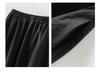 Rong Tai Women's Spring 2026 A-Line Cotton Skirt - Breathable Elastic Waist with Large Hem