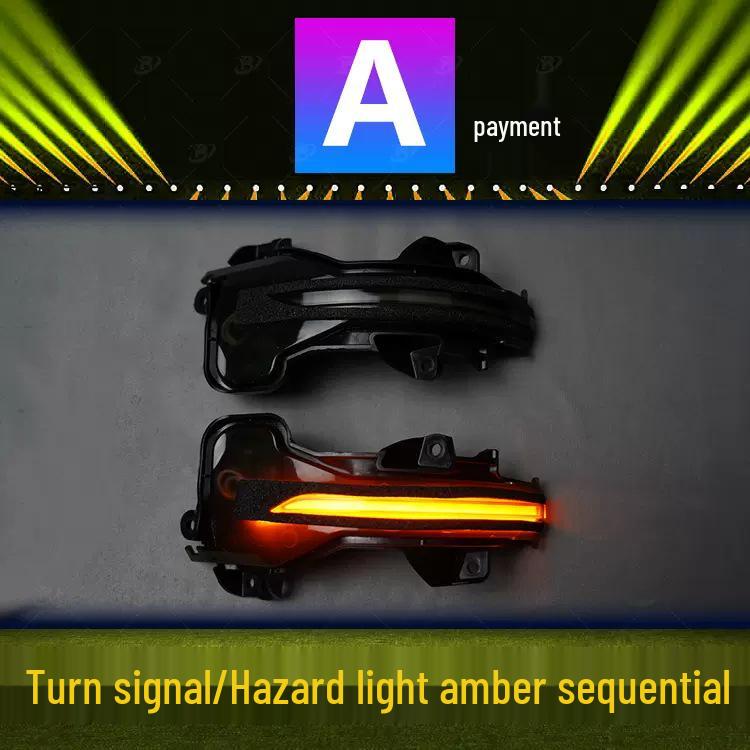 

Sequential Turn Signal & Blue Daytime Running Light for Honda Fit Rearview Mirror