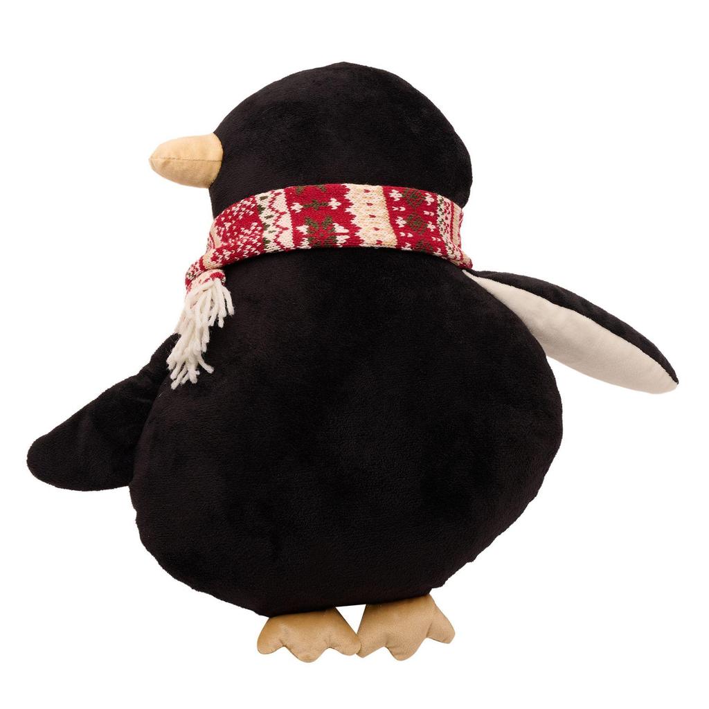 Penguin Shaped Cushion 39cm