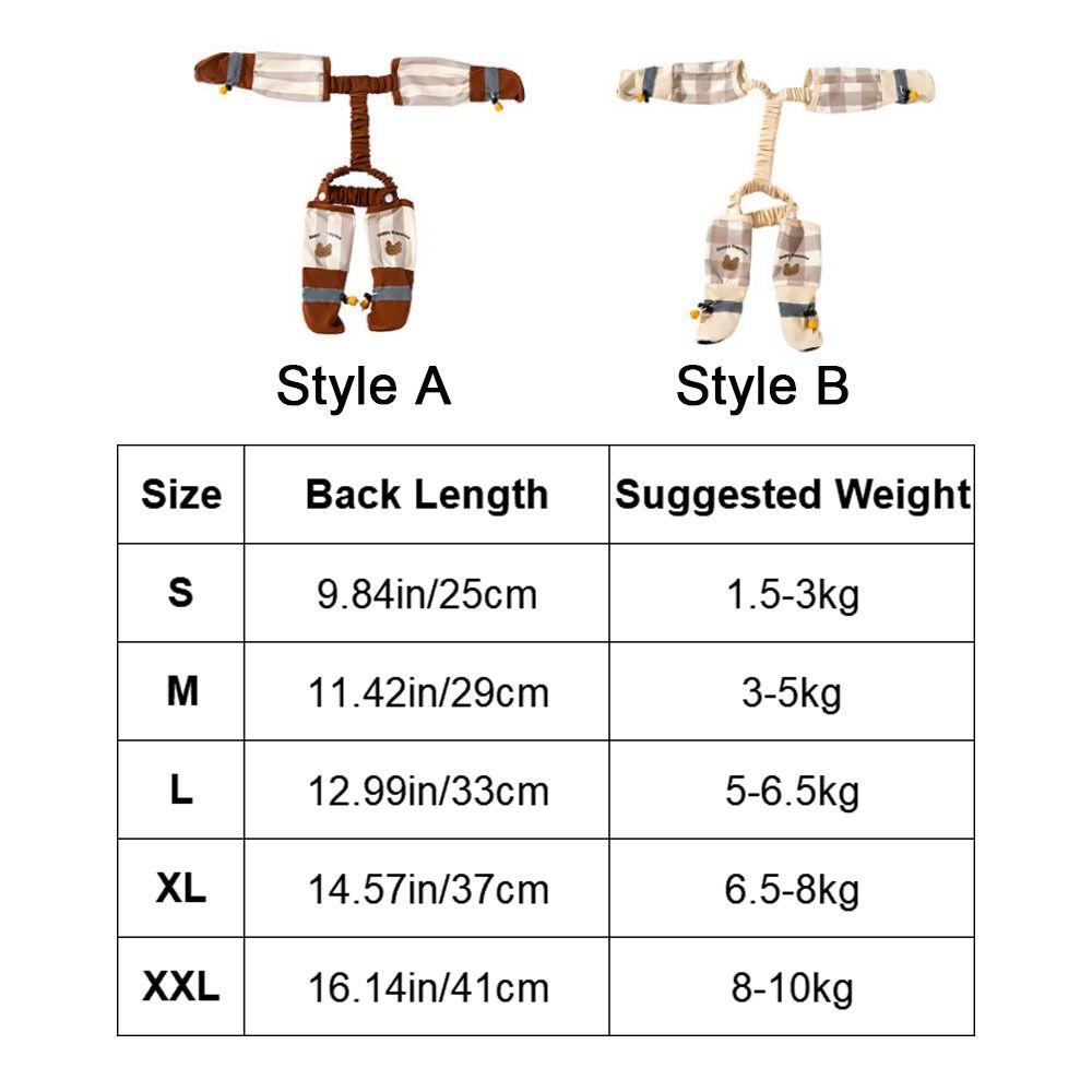 Full Leg Protection Reflective Stripe Pet Pants Adjustable Dog Jumpsuit Shoes Walking