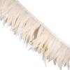 1 Meter Natural Large Feather Trim for Down Jackets, Shawls and Party Decorations