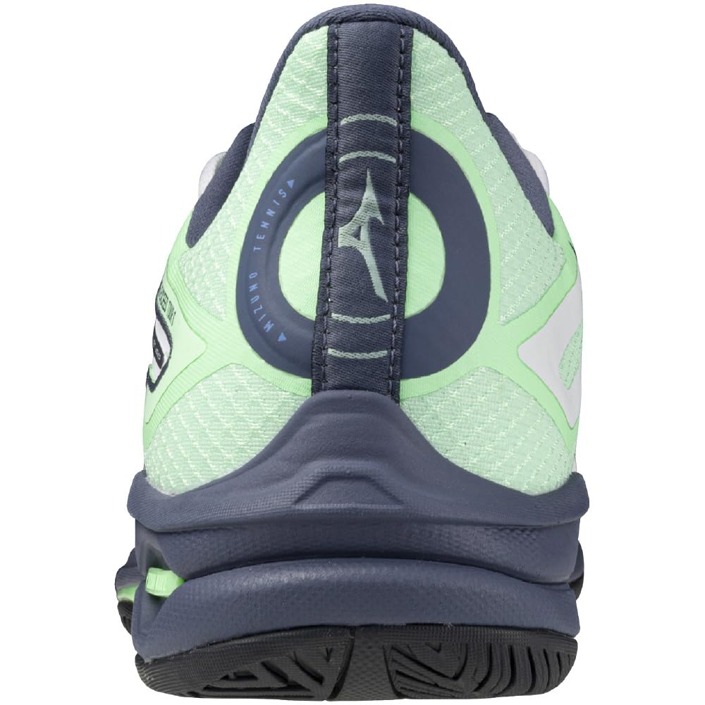 Tennis Shoes Wave Exceed Tour 6 AC All Court Club Activities Lightweight Game Court Soft White x Mint x Navy cm 2E [Mizuno] 28.0