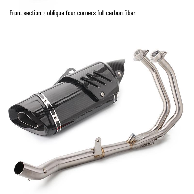 CBR500R/CB500R Stainless Steel Exhaust System for Motorcycle Modification