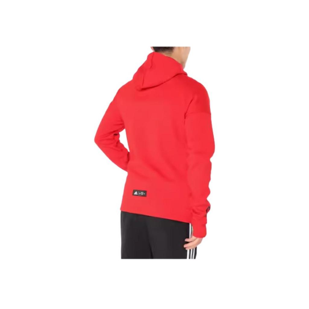 Adidas Sports Knit Jacket Men Outerwear Red EA2105