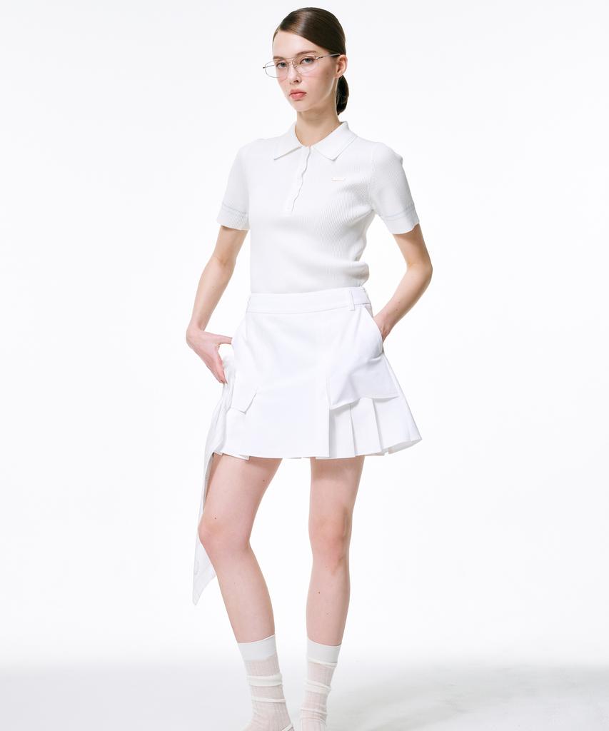 KLIMGOLF Out-Pocket Pleated Skirt