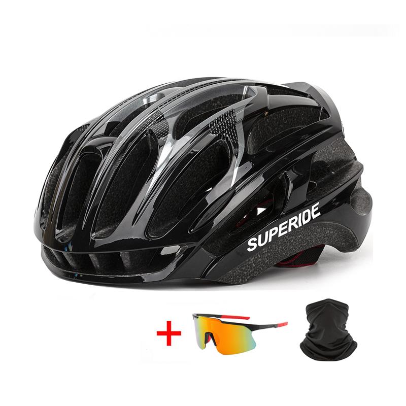 SUPERIDE Men Women Road Bike Mountain Bike Helmet Sports Aero Racing Cycling Helmet Anti-impact TRAIL DH MTB Bicycle Helmet