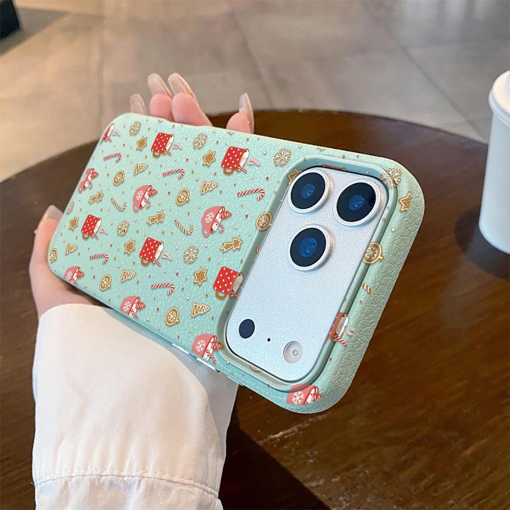 Ins Cartoon Christmas Style Rope Case For Iphone 17 16 15 14 13 12 11 Pro Max 17 Air 16 15 Plus 17 Pro Max Phone Cover