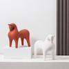 Horse Figurine Home Decor Home Office Table Top Showpiece Horse Decoration For Office Tabletop Bookshelf Decorative Objects
