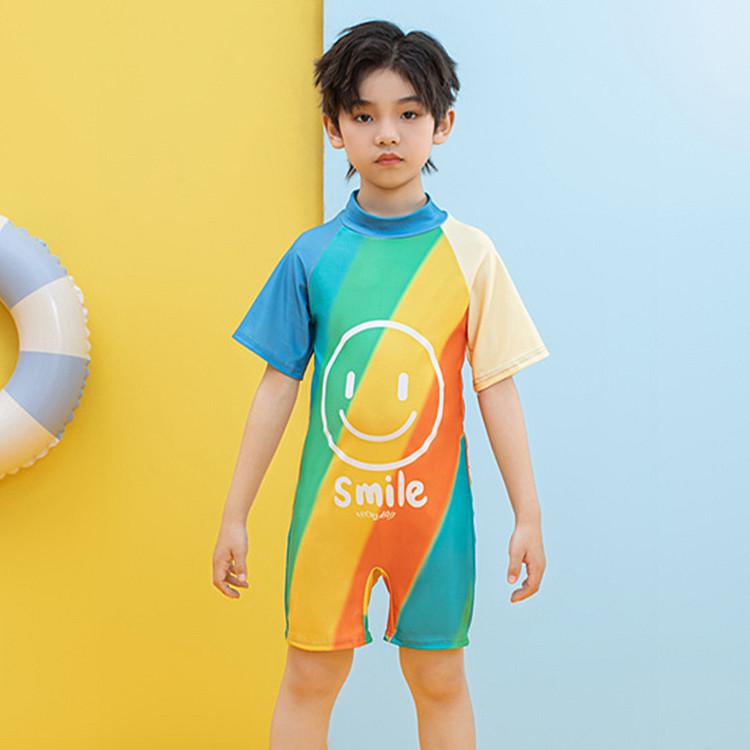 

Детский мультяшный слитный купальник - Быстросохнущий для мальчиков и девочек, Размеры от маленького до среднего XXL (9-12 years)