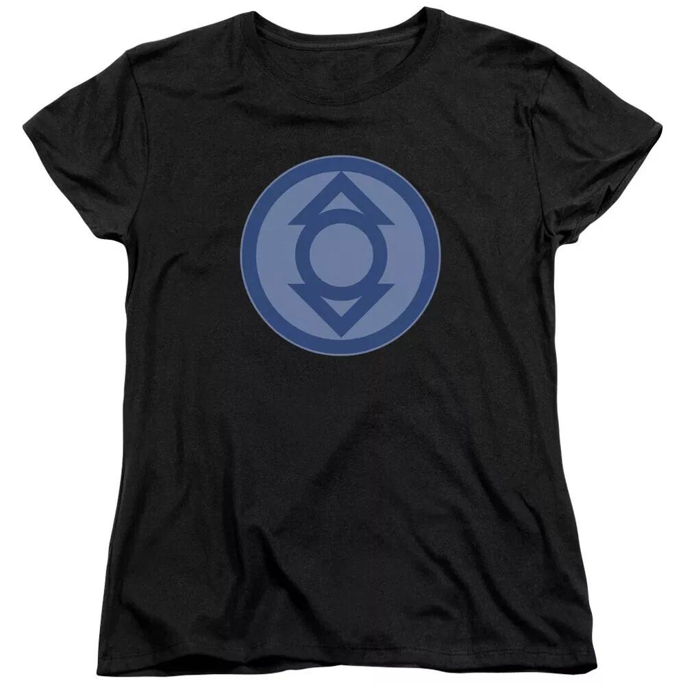 Green Lantern  Indigo Symbol  Women s T-Shirt L