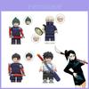 Wm6140 Serie Cartoni Animati Jujutsu Kaisen Zenin Maki Inumaki Puzzle per Bambini Blocchi da Costruzione Confezione)