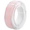 Oxygen-Free Copper Tin-Plated RVB Red/White 2-Core Wire for Luminous Lamp/Broadcast Power - Available in 0.5/0.75/1.0 Square Sizes.