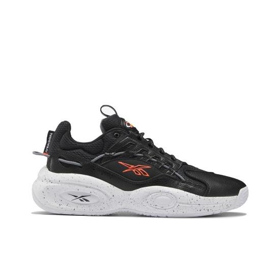 Reebok Solution Mid 'Black Orange Flare' HR0514 Men's Shoes